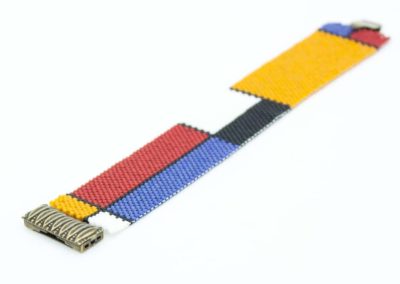 pulsera mondrian estirada