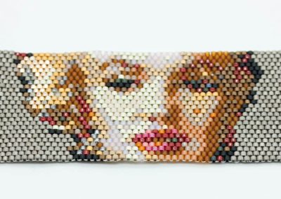 Pulsera marilyn monroe detalle